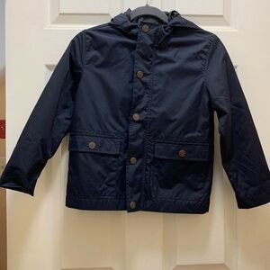 Children’s place hooded wind breaker jacket. Sz S